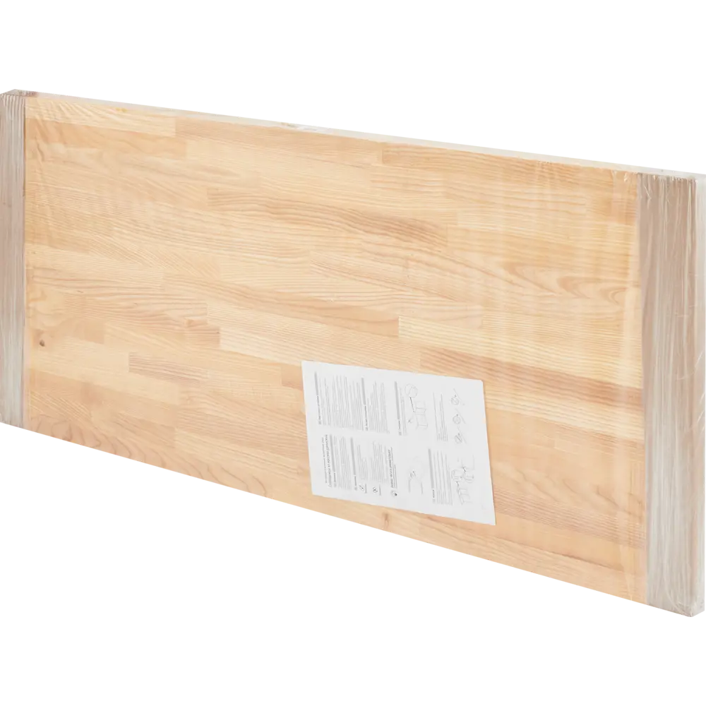 Столешница 120x4x60 см массив цвет ясень Santreyd STLM-2125384 - Вид №5