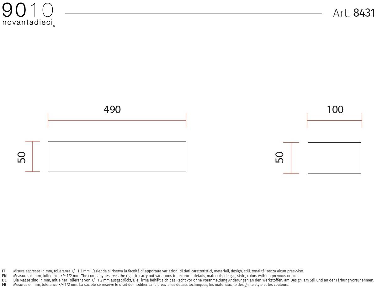 9010 novantadieci Аппликация светодиода из керамики  8431  - Вид №4