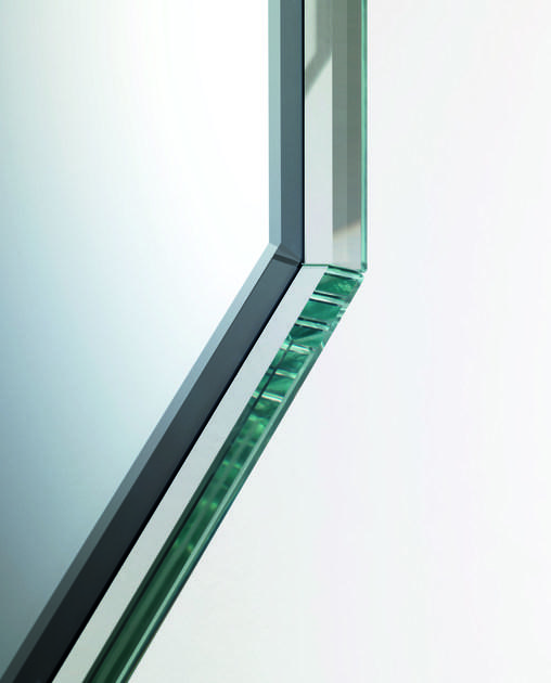 Glas Italia Настенное зеркало в восьмиугольной раме Prism sun-id-1411628 - Вид №1