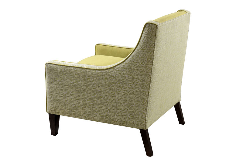 LU003A Кресло Хокни с фиксированной спинкой ijlbrown  - Вид №3