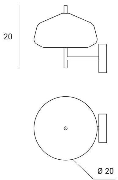 Miloox Настенный светильник из боросиликатного стекла X-ray sun-id-1468672 - Вид №9
