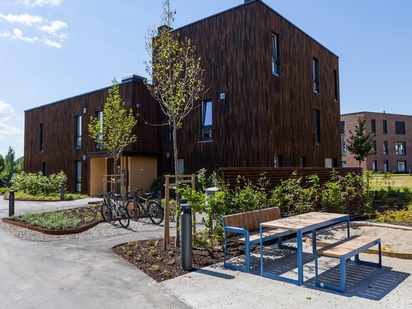 VESTRE Стол для общественных мест из стали и дерева Air sun-id-1464692 - Вид №3