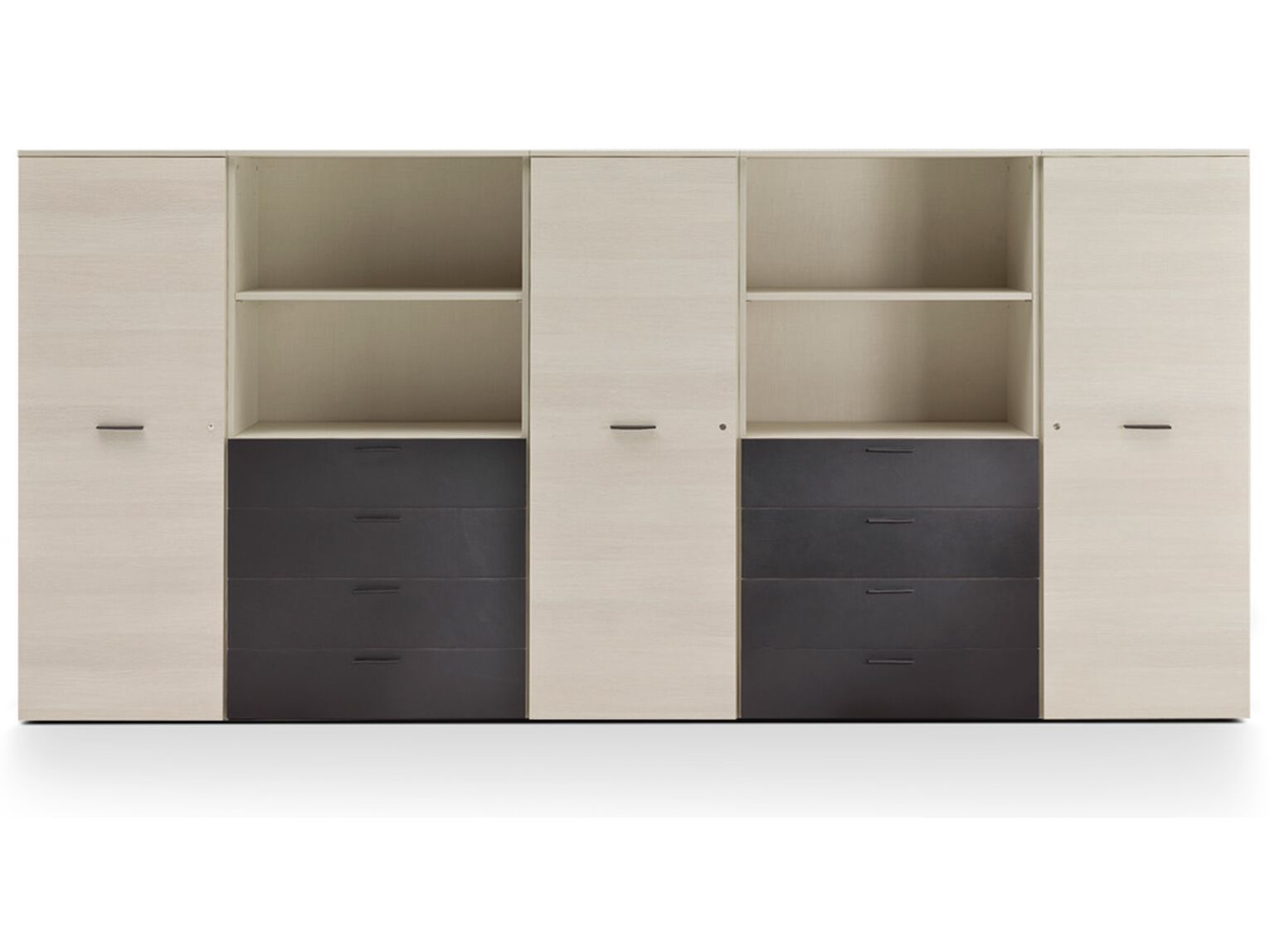 Деревянный модульный дневной офисный книжный шкаф i 4 Mariani ARCH-00095171 - Вид №1