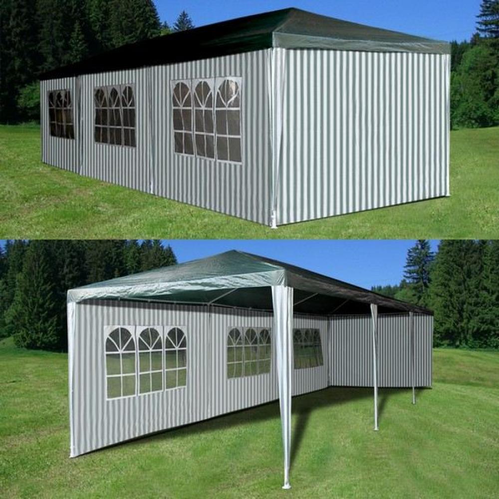 Шатер для отдыха 3х9 м AFM-1045A Green-white AFINA  130476 Белый  - Вид №1