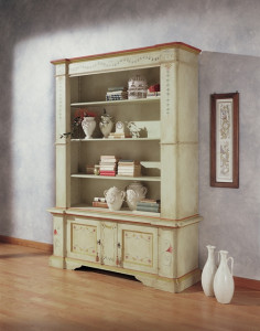 2626 Tifernoit Книжный шкаф с 3 полками, 2 дверцами Studio