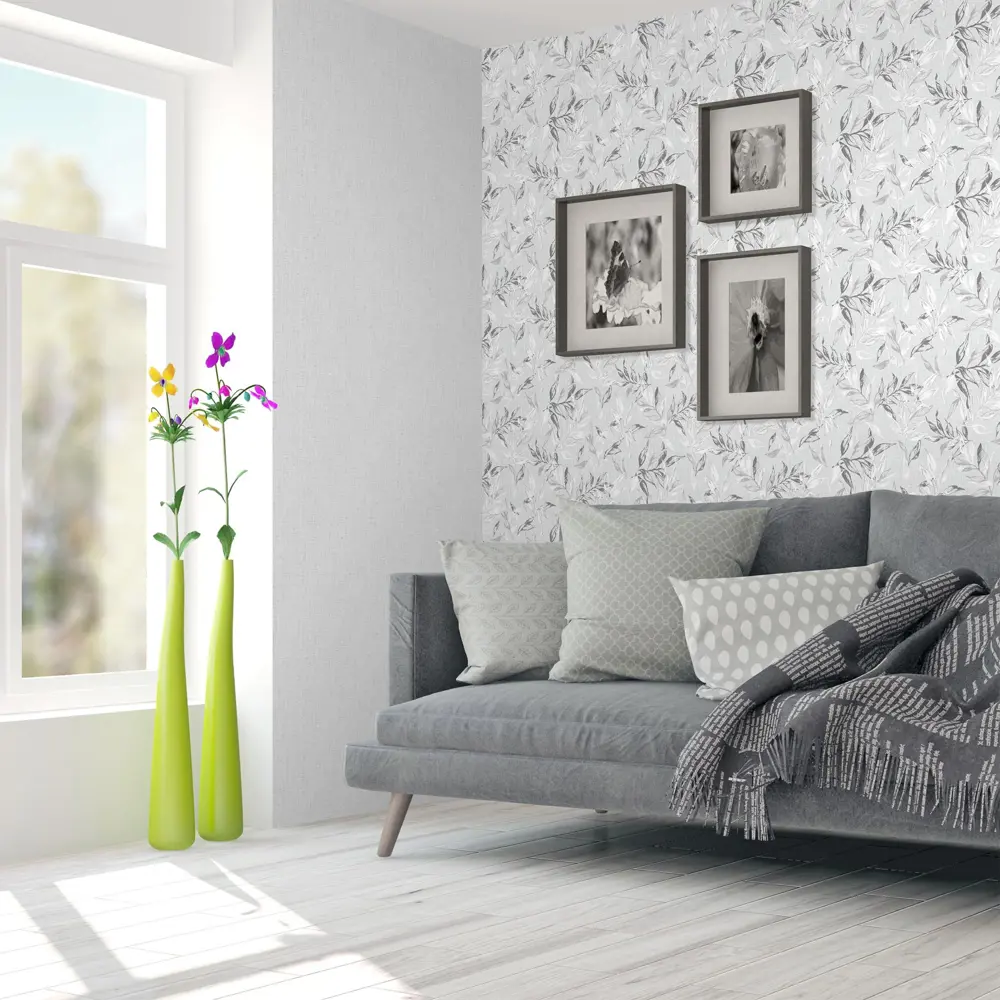 Обои флизелиновые Ateliero Ateliero Sunday серые 1.06 м AT58160-06 STLM-2210906 - Вид №3