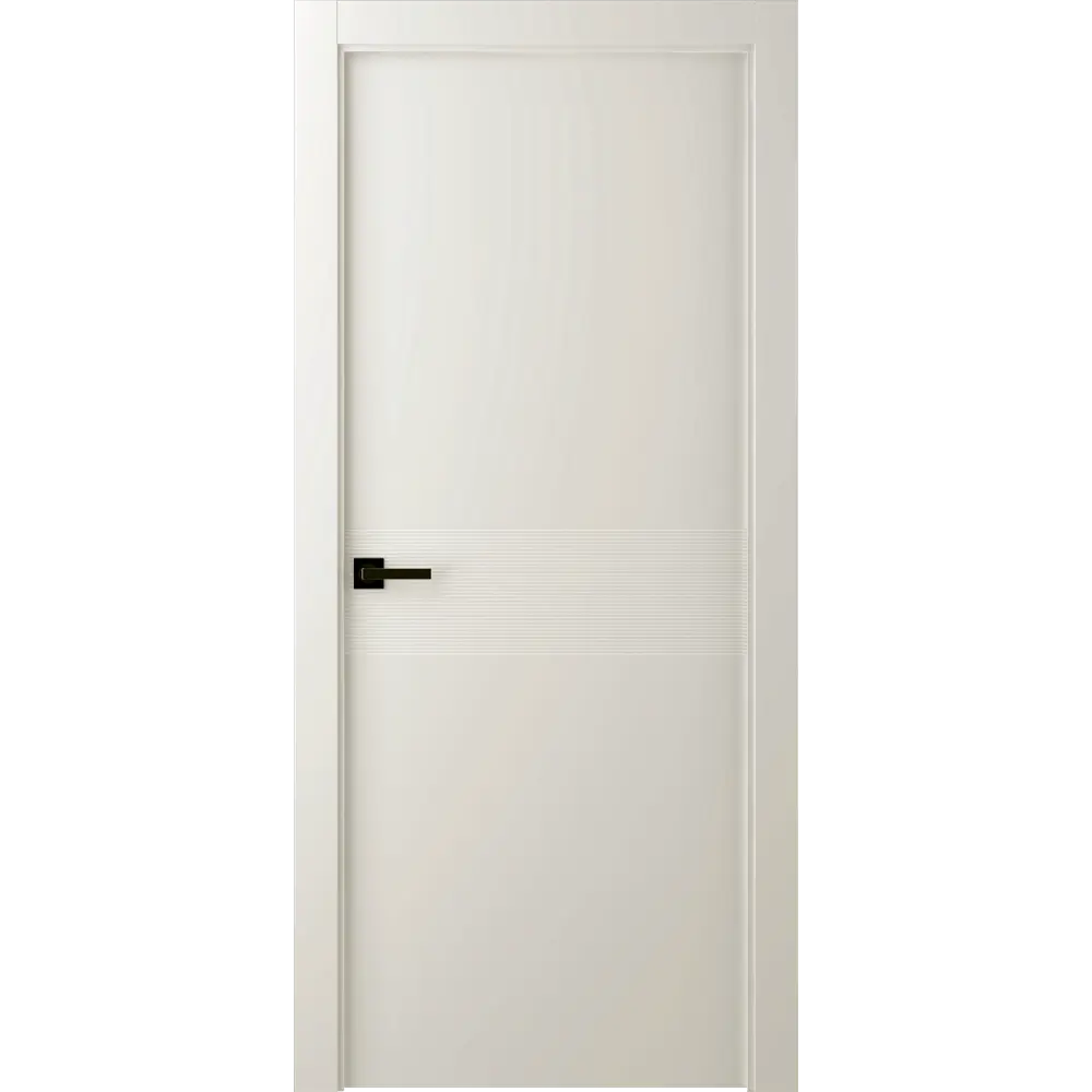 Дверь межкомнатная Ивент 2 глухая эмаль цвет жемчужный 90x200 см BELWOODDOORS STLM-2032300
