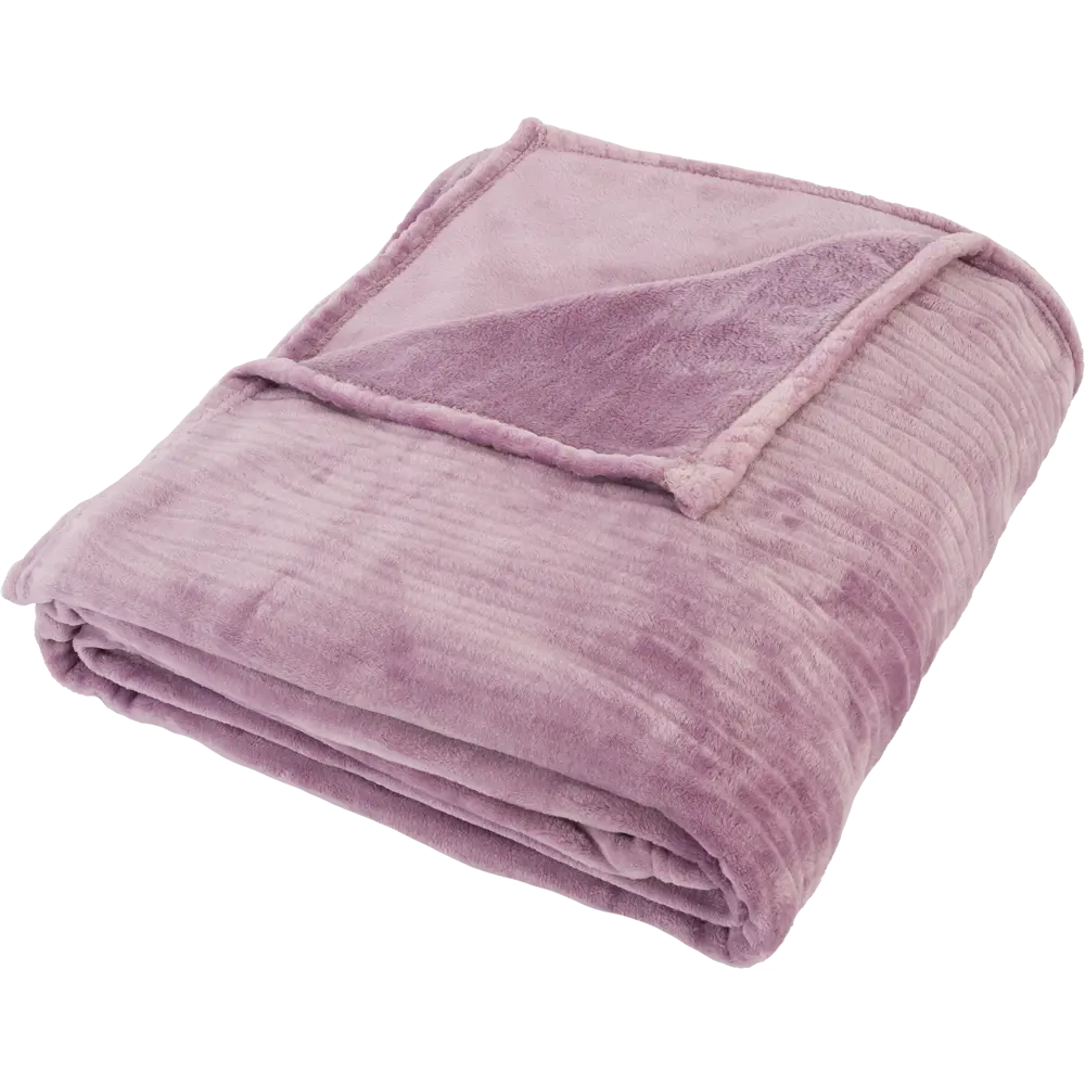 Плед "Tadeo" 200x200 см фланель цвет розовый Santreyd STLM-2180511 - Вид №2