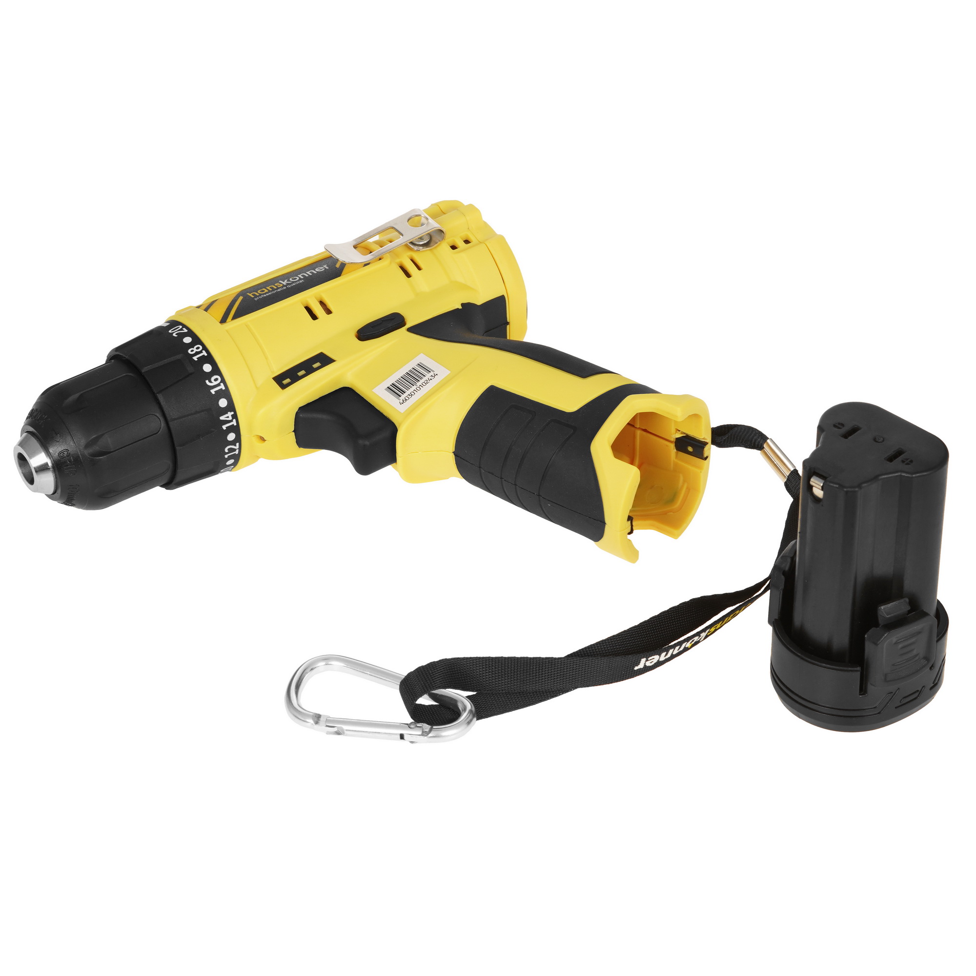 Дрель-шуруповерт Hanskonner HCD1230R 5331939 STDN-0007210 - Вид №5