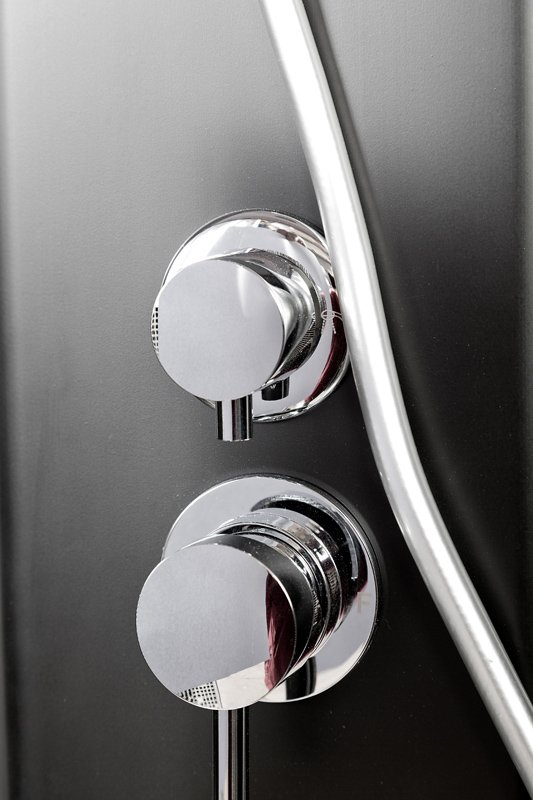 BМ4510 LED с гм. BLACK Душевая кабина DETO Серия ВМ L 809 с электрикой BLACK - Вид №7