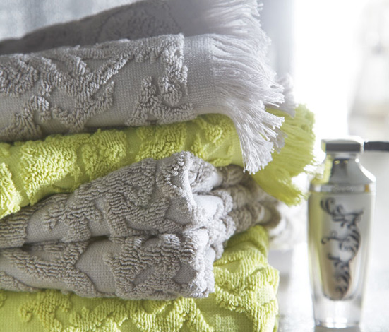 PR_P_70 Полотенце Princess perle серый 70/140, хлопок 550 гр/м2 LEITNER Santreyd 