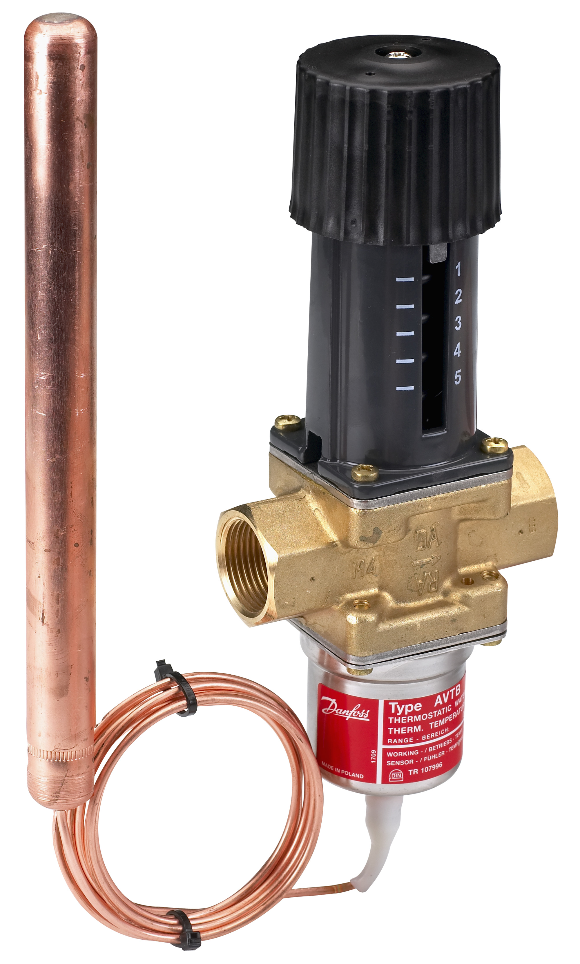 Danfoss Регулятор температуры AVTB Р-р темп.AVTB PN16 20/3,4/20-60/2M/вн.р 003N8230  - Вид №13