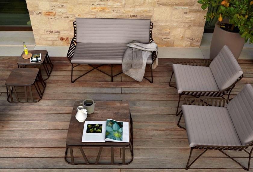 Roberti 2-местный садовый диван Hamptons graphics sun-id-1444516 - Вид №5