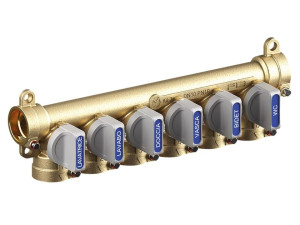 Коллектор с несколькими перехватами