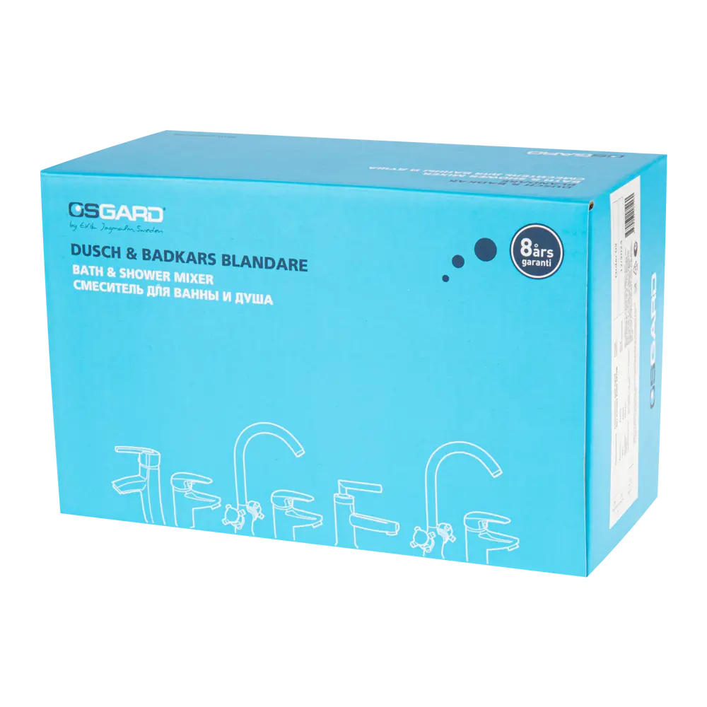 Смеситель для душа Osgard Endi — элегантный черный матовый 89364223 STLM-1002088 - Вид №3