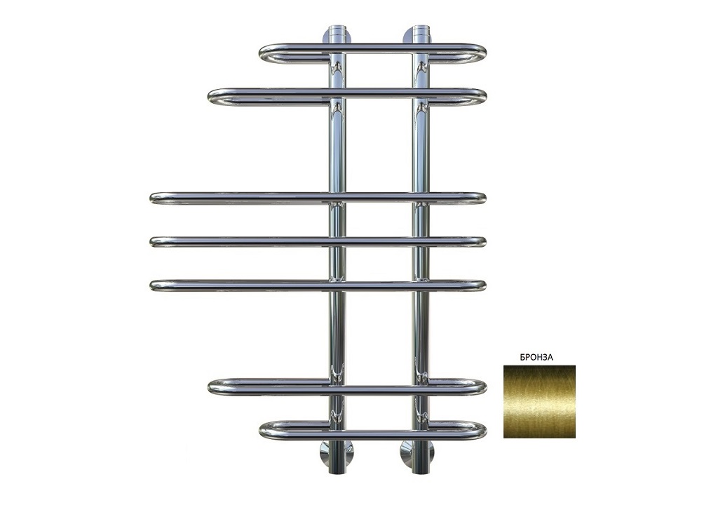 Полотенцесушитель водяной Aquanet Vigo 800x600 бронза ВИГО 00234384 - Вид №1