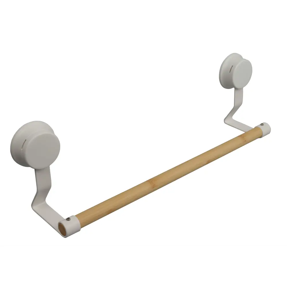 Держатель для полотенец W7837-5 цвет белый Santreyd Белый на присоске STLM-2147243