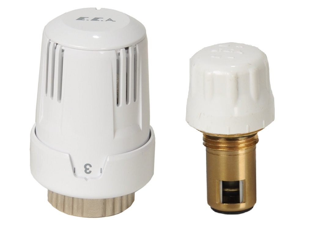 TRV3 Compact, короткий тип (35 мм) Термостатические клапаны радиатора Eca sun-id-2094469 - Вид №1