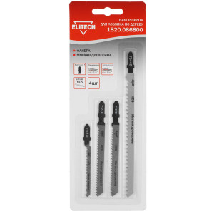 Пилки для лобзика ELITECH 1820.086800 5494396