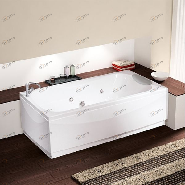 Ванна Plus Novellini CALYPSO с набортным смесителем и боковыми панелями CAL418080PDA2