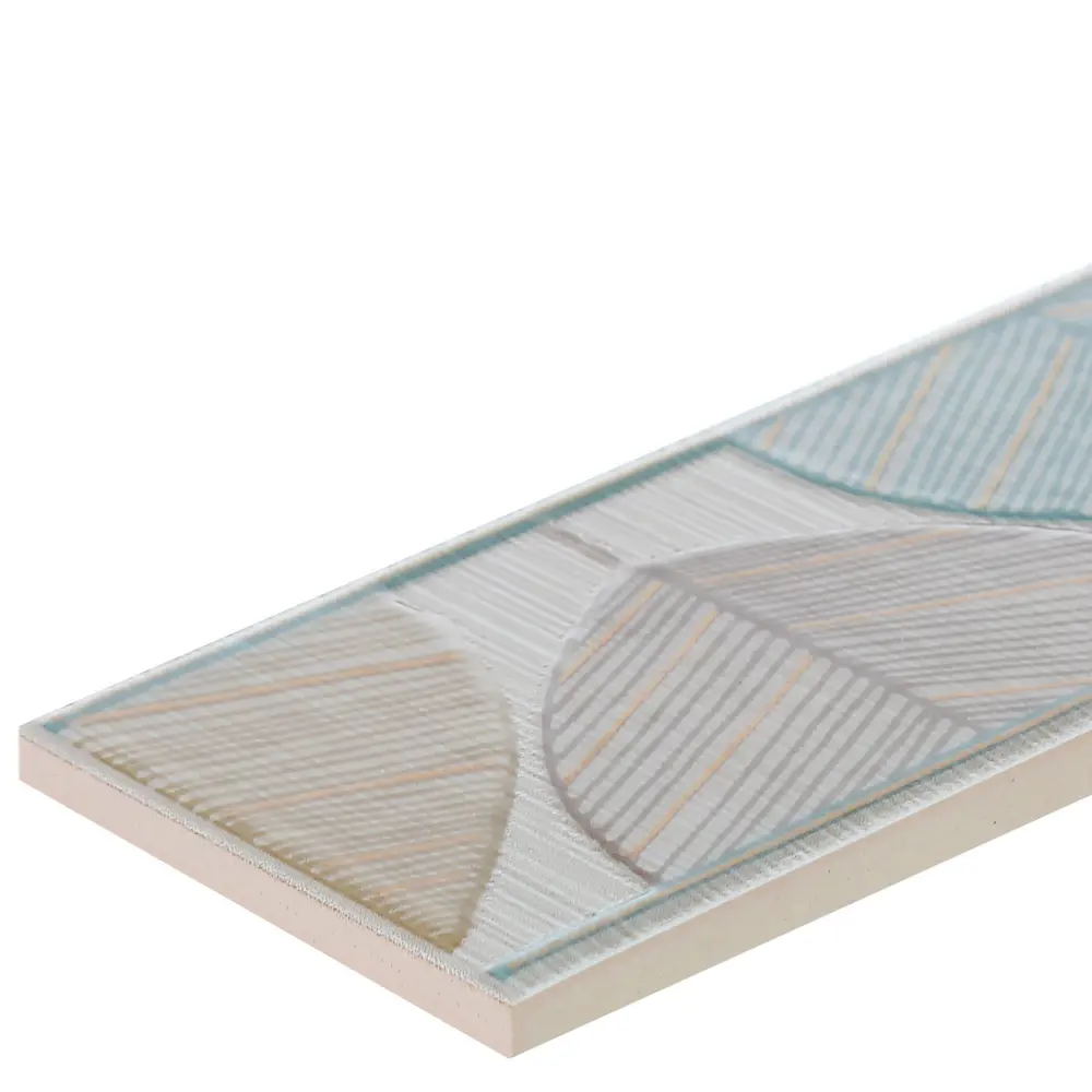 Бордюр Хельга «Листья», 20х5.7 см Kerama Marazzi STLM-2173408 - Вид №1