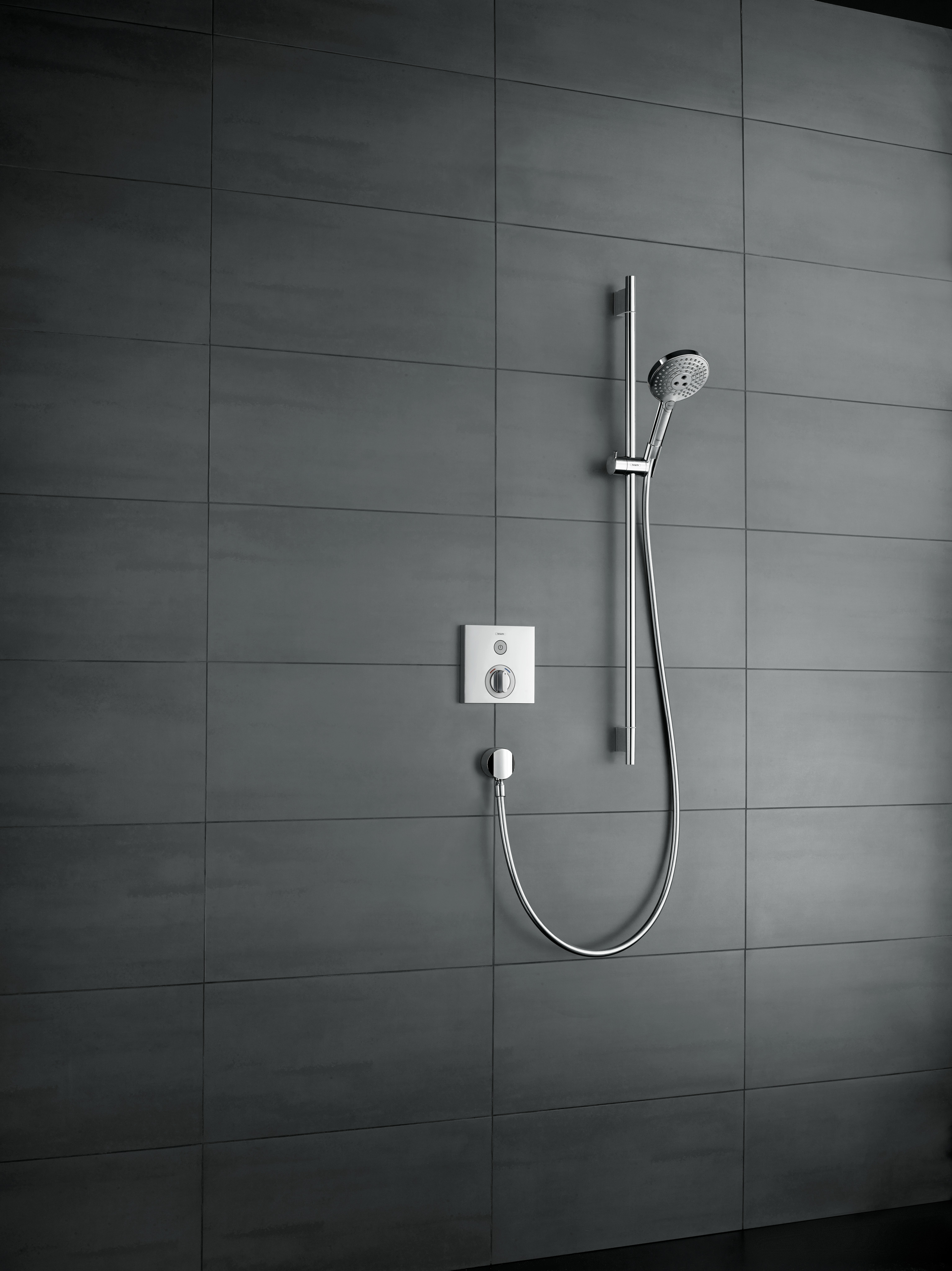 26633000 Raindance Select S Душевой набор 120 3jet EcoSmart 9 л / мин со штангой 90 см и мыльницей Hansgrohe  - Вид №3