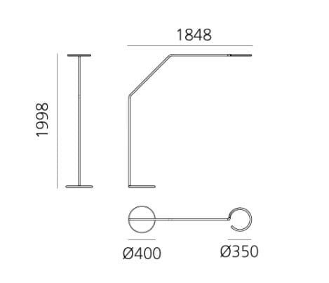 Металлический торшер Artemide Vine Light ARCH-00066622 - Вид №11