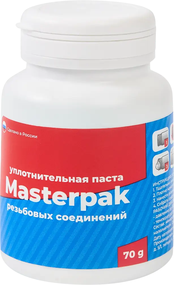 Уплотнительная паста Santreyd Masterpak для герметизации соединений 70 г 87672838