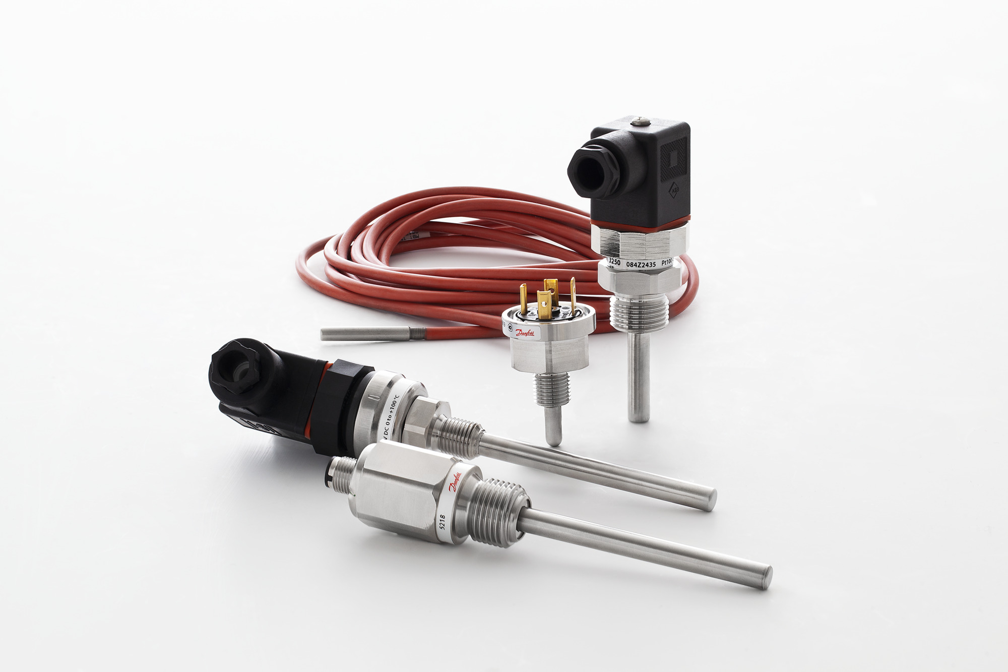 Danfoss MBT3560 — термопреобразователь сопротивления с унифицированным выходным сигналом 4-20 мА Датчик температуры MBT 3560 084Z4030  - Вид №35