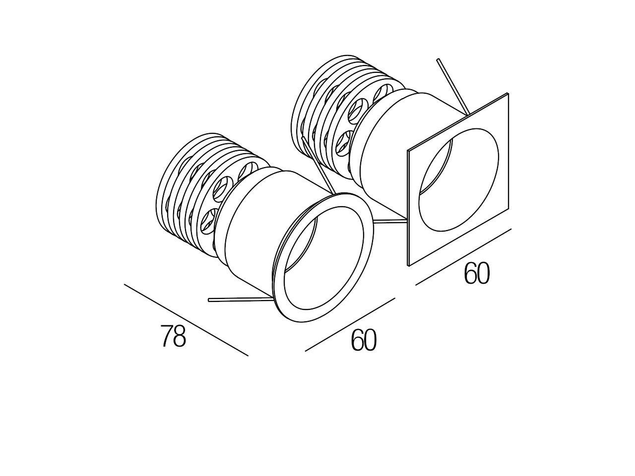 Утопленный светодиодный прожектор Flexalighting FRANNY 10 ARCH-00094454 - Вид №2