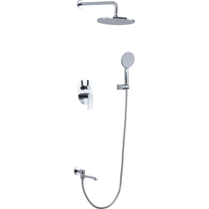 Душевая система Frap Arne F71204 скрытого монтажа цвет хром