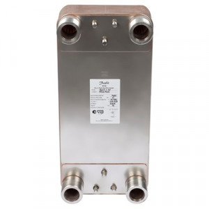 Danfoss Паяный пластинчатый теплообменник серии XB61 XB 61H-1-80 PN25 паяный ТО G2 004B1931