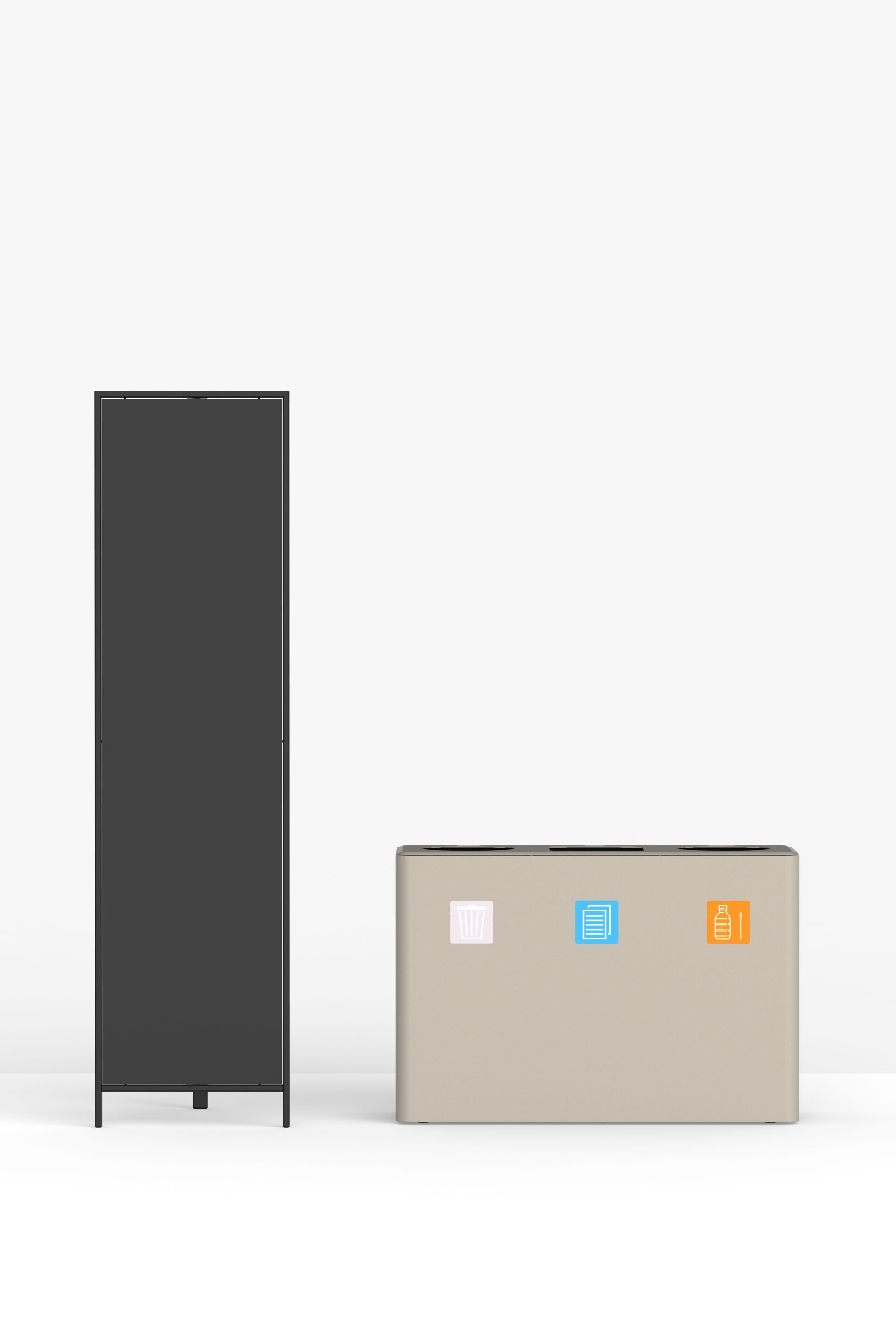 Стальная стойка для мусора с порошковым покрытием FUNCTIONALS DUNK ARCH-00053346 - Вид №15