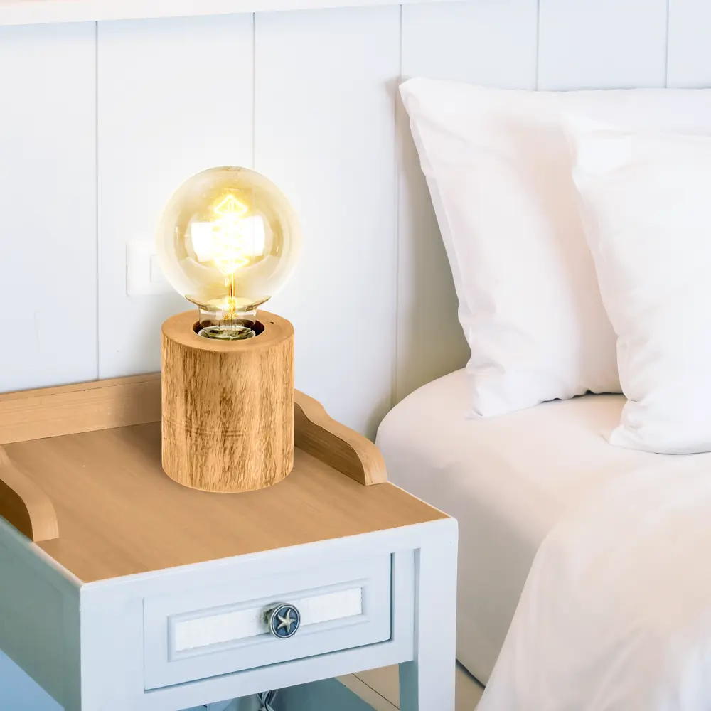 Настольная лампа 52710 7, цвет дерево Santreyd STLM-2080685