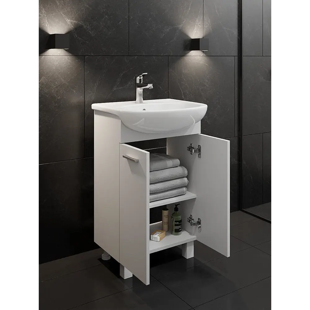 Тумба Santreyd Элеганс для ванной с плавным закрытием 88916925 Мини STLM-1469107 - Вид №6