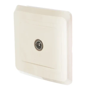 ТВ-розетка SYSTEME ELECTRIC Этюд для скрытого монтажа в кремовом цвете 11401504