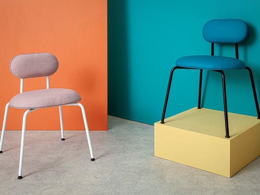 Liqui Contracts Стул из мягкой стали Delores sun-id-1424788 - Вид №6