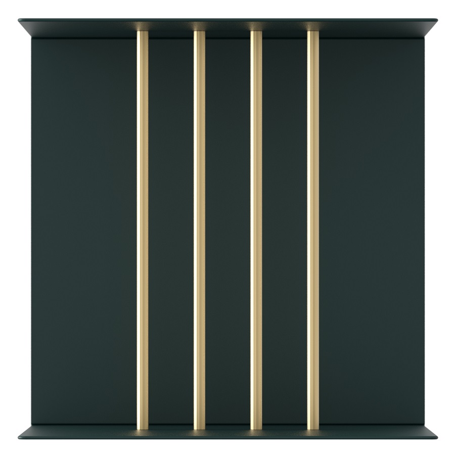 Полка с разделителем Teaser, зеленая UMAGE 5006 - Вид №5