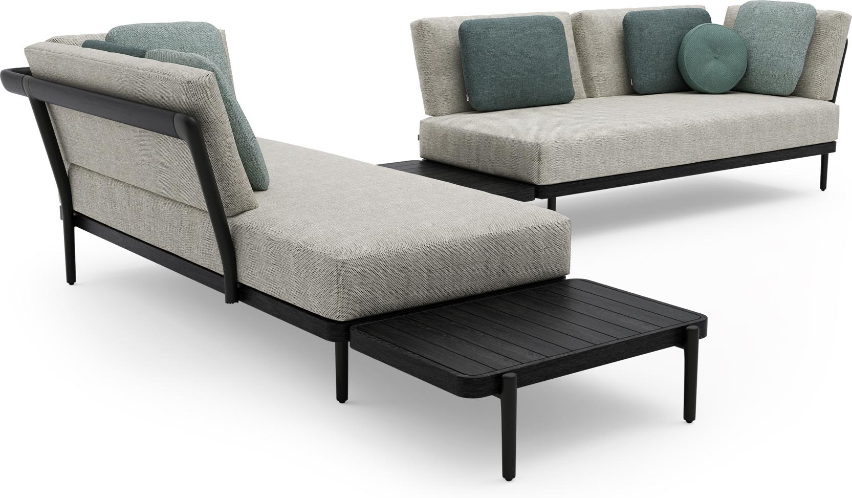 MNST1214 Concept 3 teak nero черный Manutti Flex - Вид №1