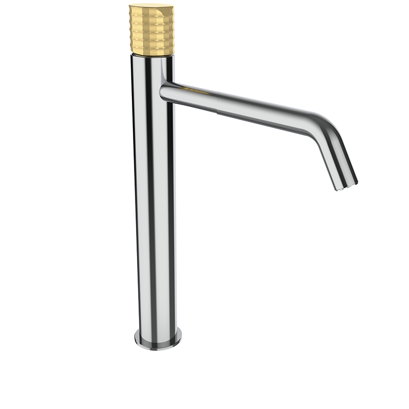 75550707 PREMIUM Хром XXL Умывальник Смеситель Хромированное Золото GRB MIXERS 