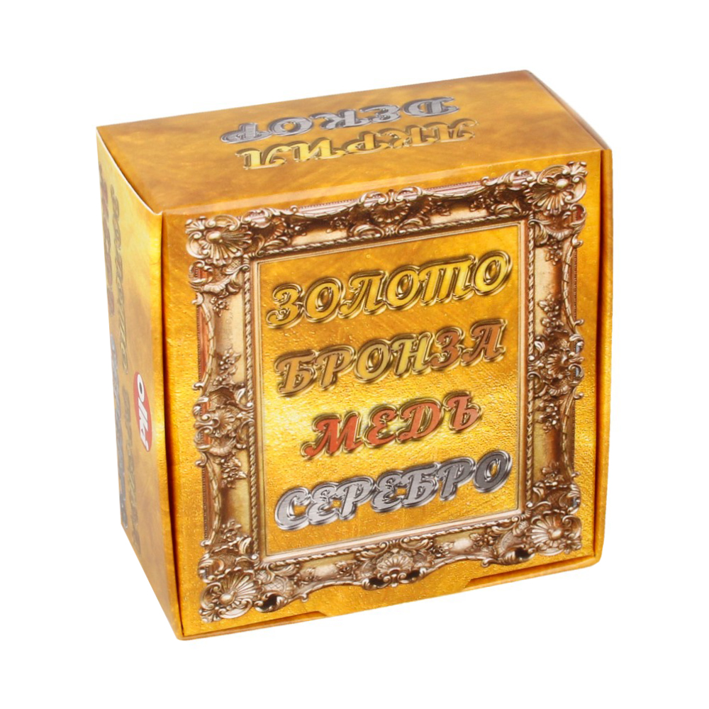 2759 Краска акриловая дизайн набор "Металлик" 4 цв. 22 мл металлик ОЛКИ АРТ 