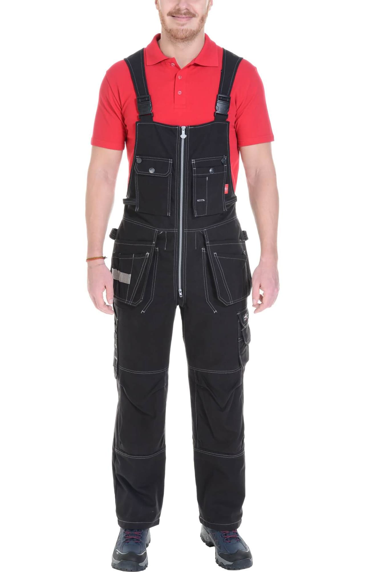 62310 Полукомбинезон  черный Union Space  Летняя спецодежда  размер 52-54/182-188  - Вид №4