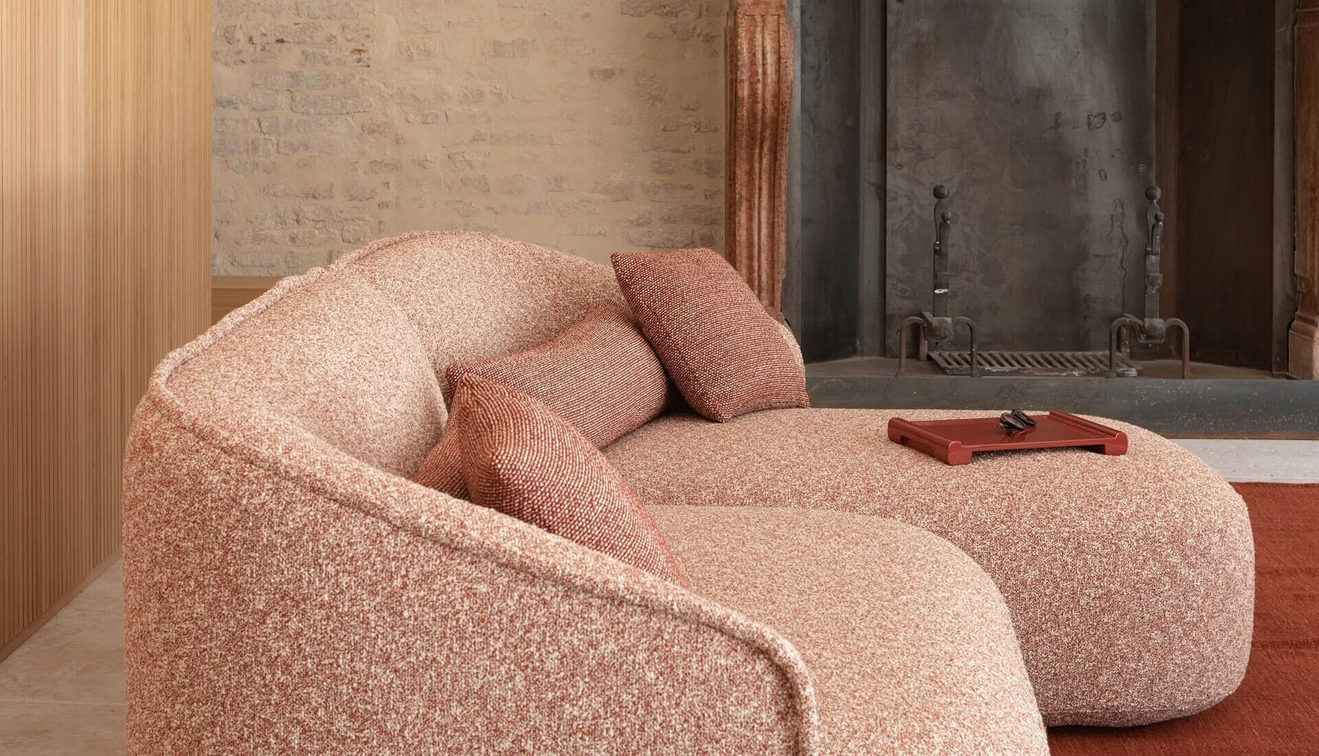 Секционный диван из ткани True Design SIBYLLA ARCH-00100164 - Вид №7