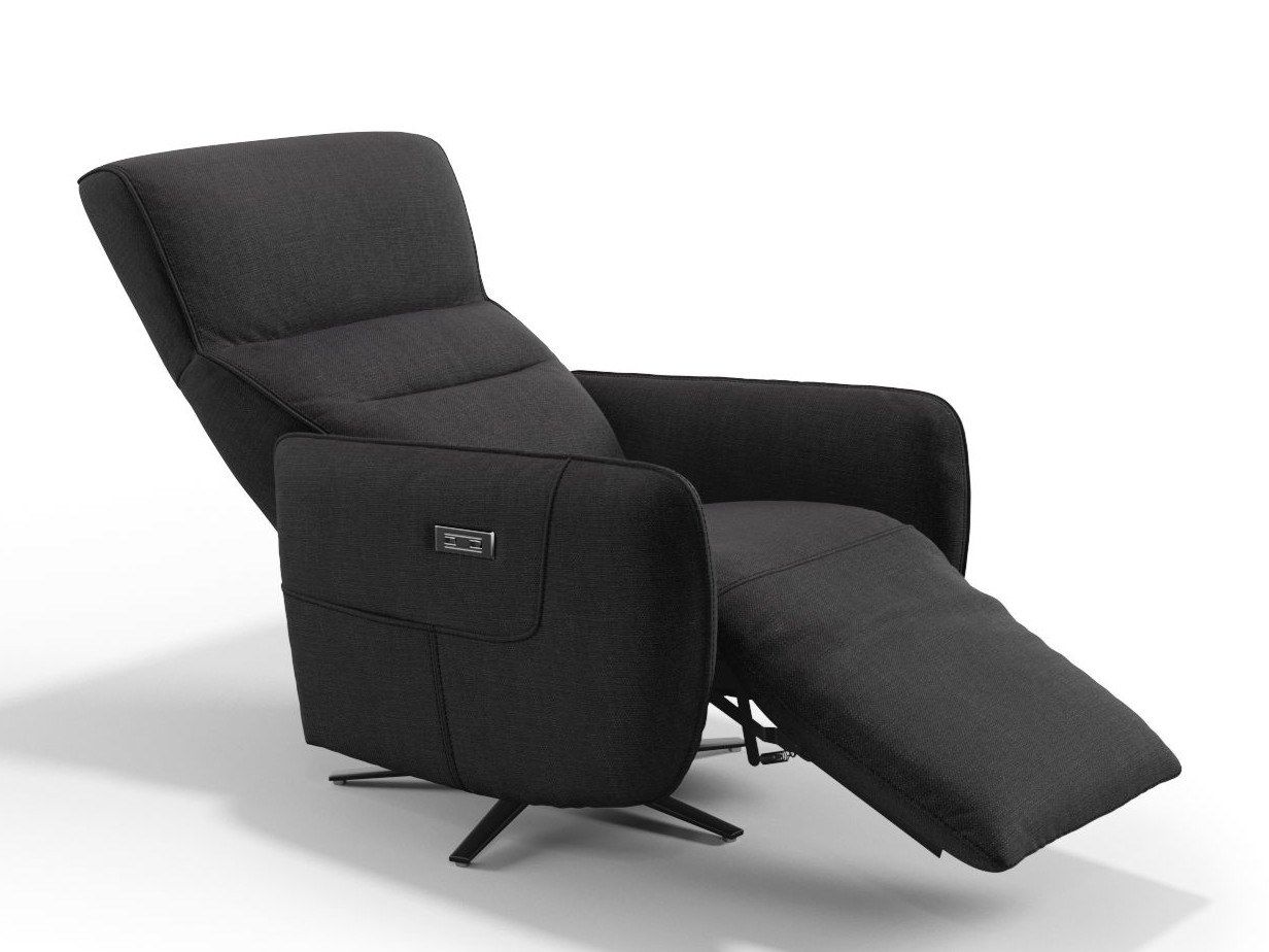 5-спицевое тканевое кресло с подлокотниками Sofanella Lucera ARCH-00117015