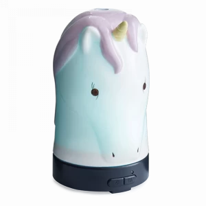 Ультразвуковой аромадиффузор 100мл "Единорог" Diffuser Unicorn CANDLE WARMERS  268203 Голубой