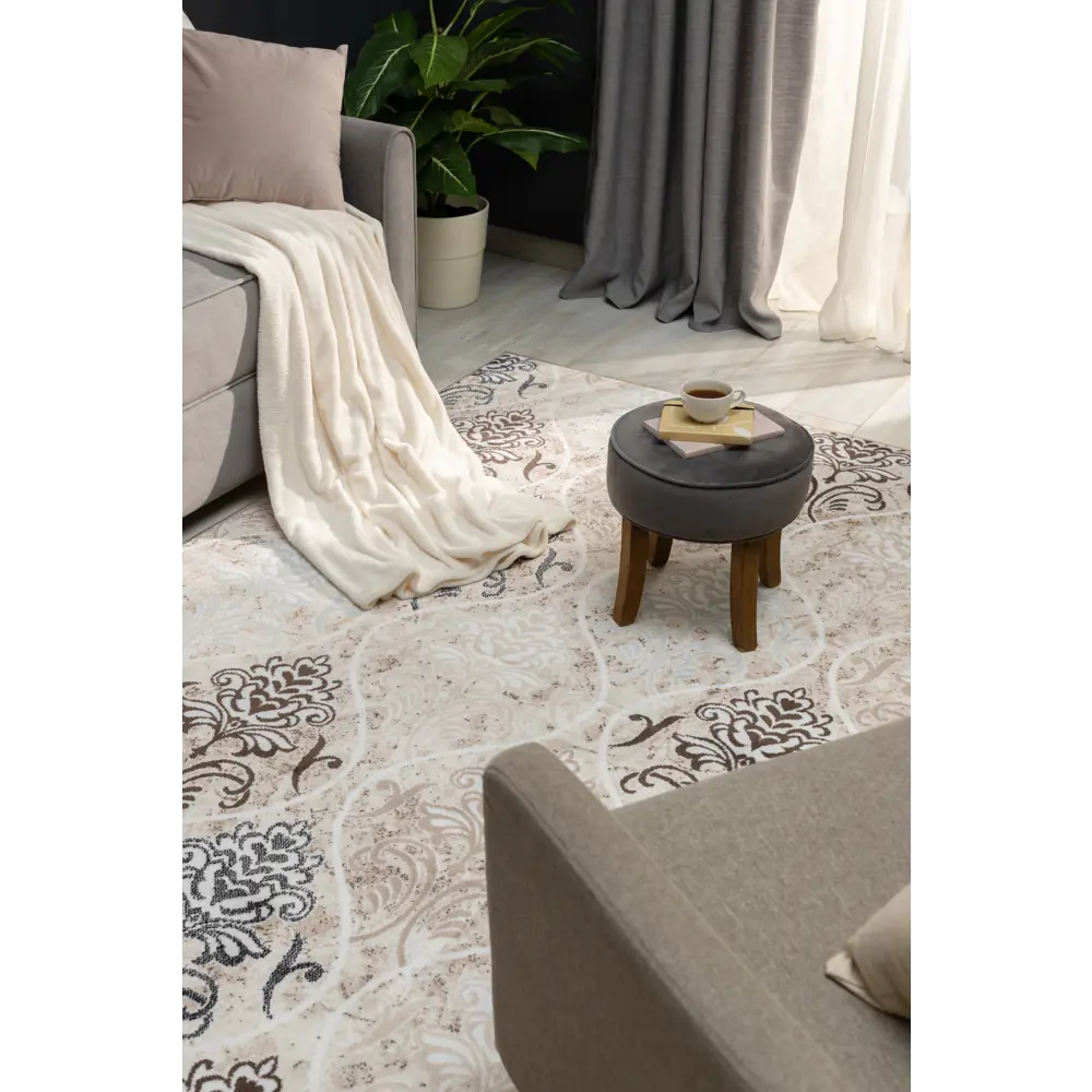 Ковер полипропилен Люкс L013 200x300 см цвет бежевый 82172616 STLM-2066046 MERINOS  - Вид №5