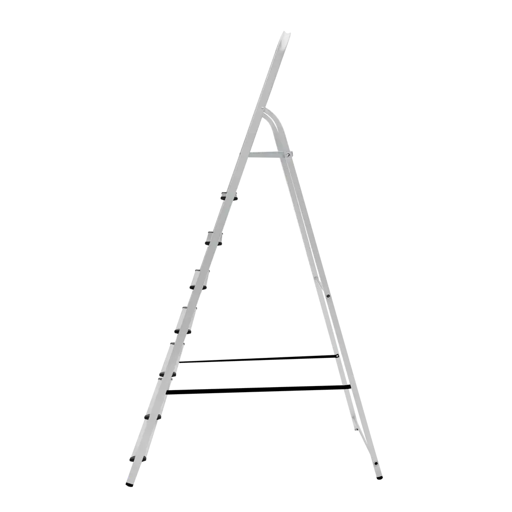 Стремянка Новая Высота Kroft 1110 8 ступеней алюминий STLM-2142908 - Вид №2