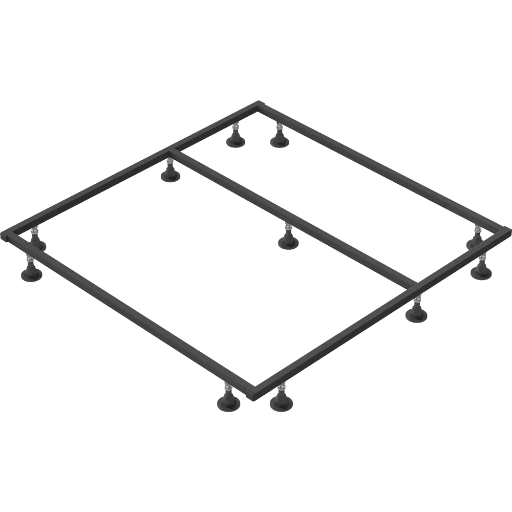 Каркас литого поддона Keram квадратный 90x90 см Santreyd STLM-2122268