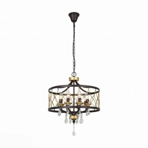 Подвесная люстра ST Luce Grassо SL789.423.08 ST LUCE ДИЗАЙНЕРСКИЕ, GRASSО 108689 Коричневый