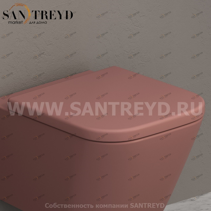 ST024FR Крышка сиденье для унитаза Ceramica Globo STONE